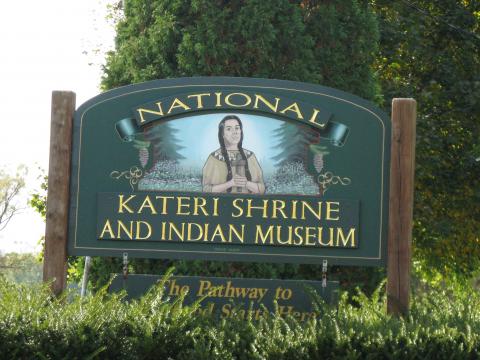 Kateri Entrance Sign